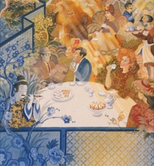 Willow Pattern Tearoom Detail